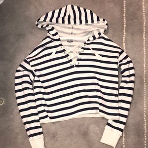 Aerie crop hoodie
